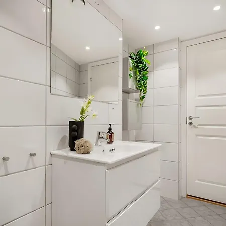 公寓 Bright 2-floor In Charming Nordnes 卑爾根